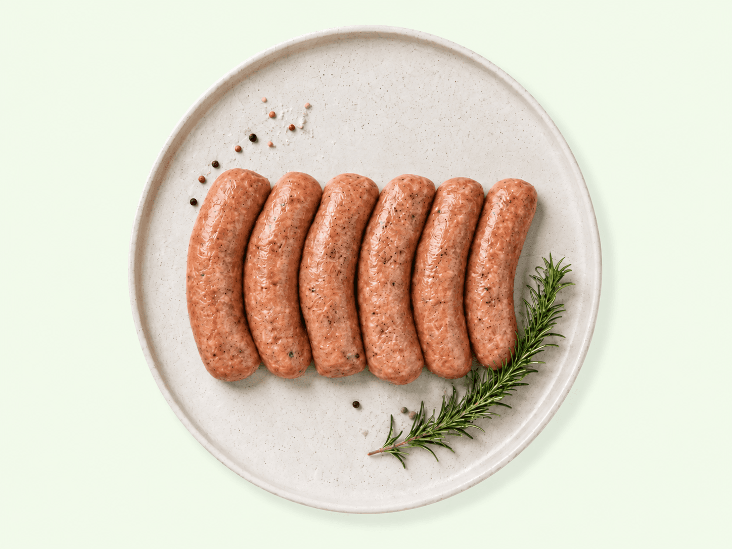Grass Fed Beef & Cracked Pepper Sausages