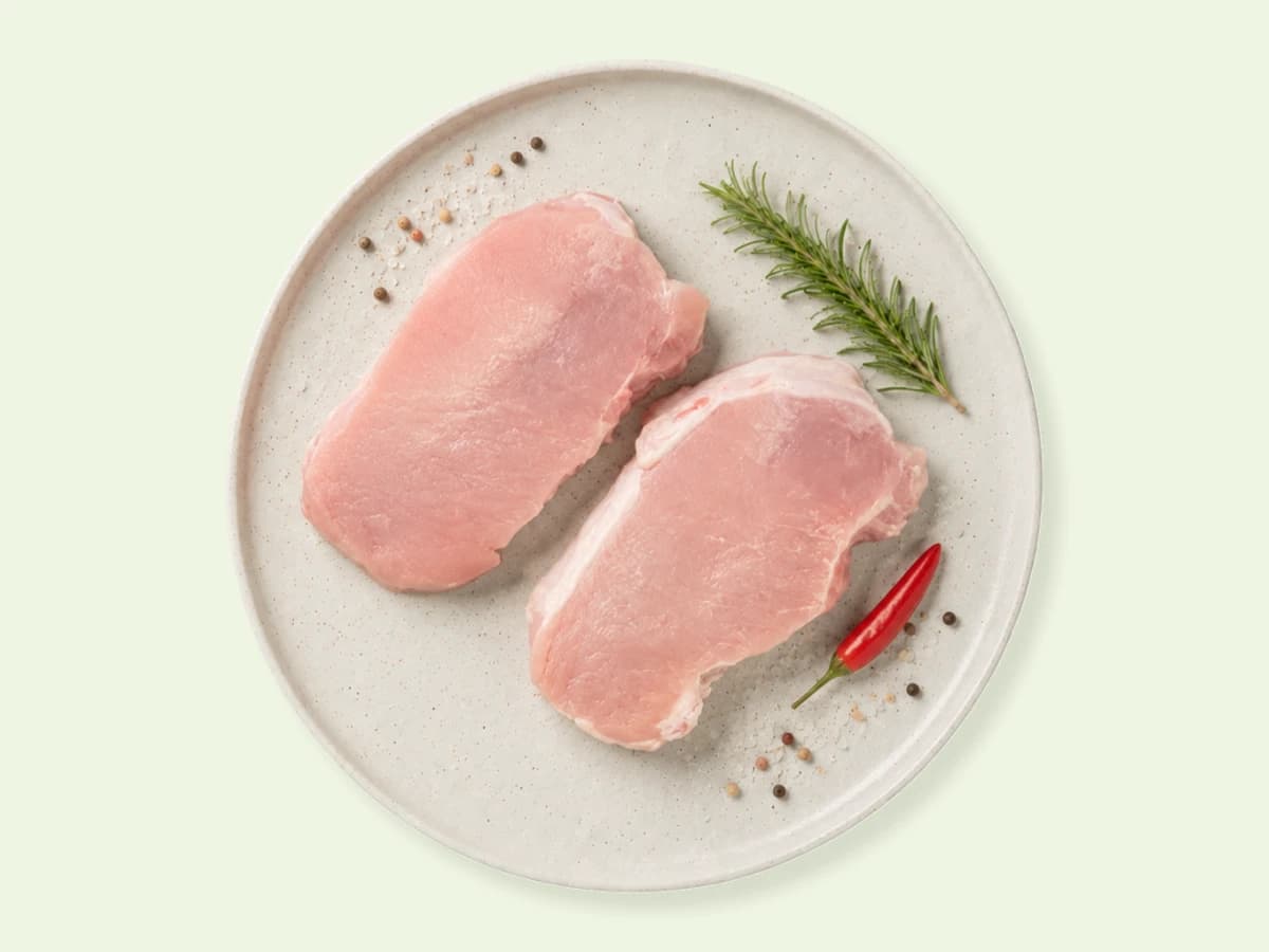 2 Free Range Pork Medallions