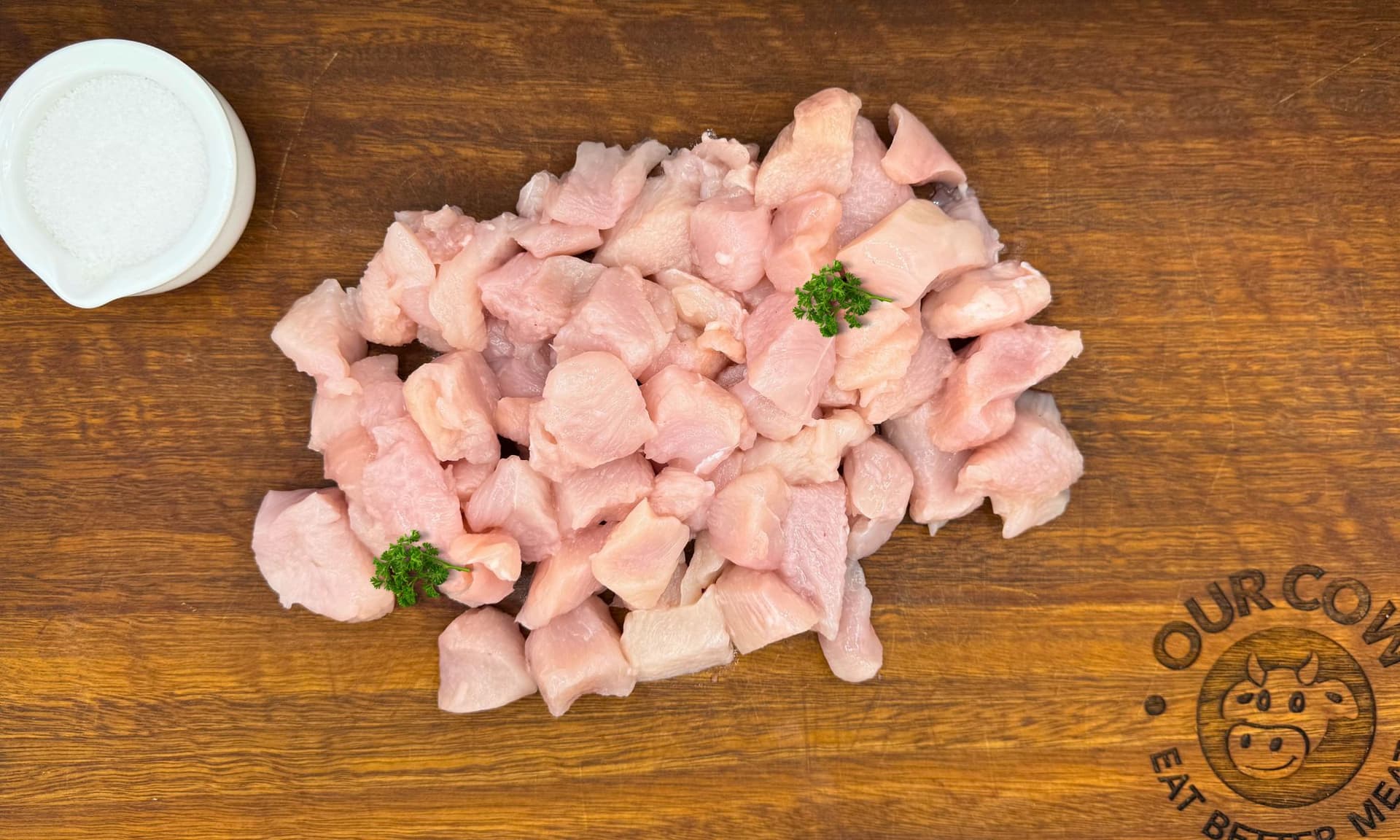 Free Range Diced Chicken Breast