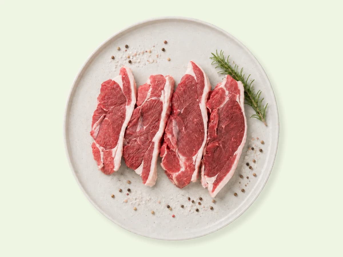 Grass Fed Lamb Rump Steaks