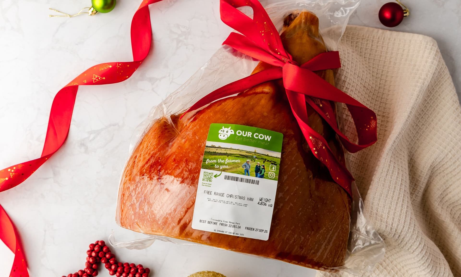 Smoked Free-Range Christmas Leg Ham