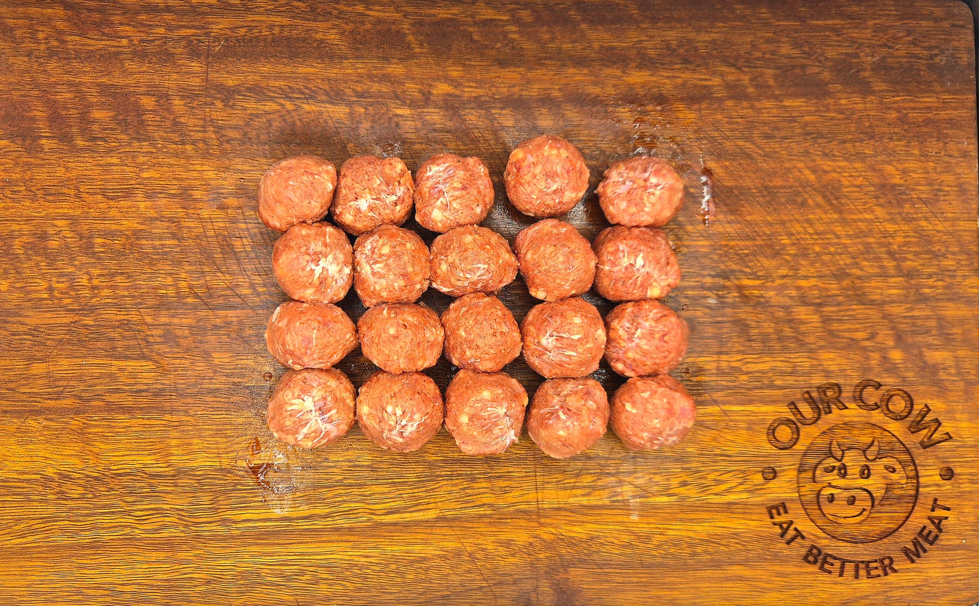 Grass Fed Beef Meatballs