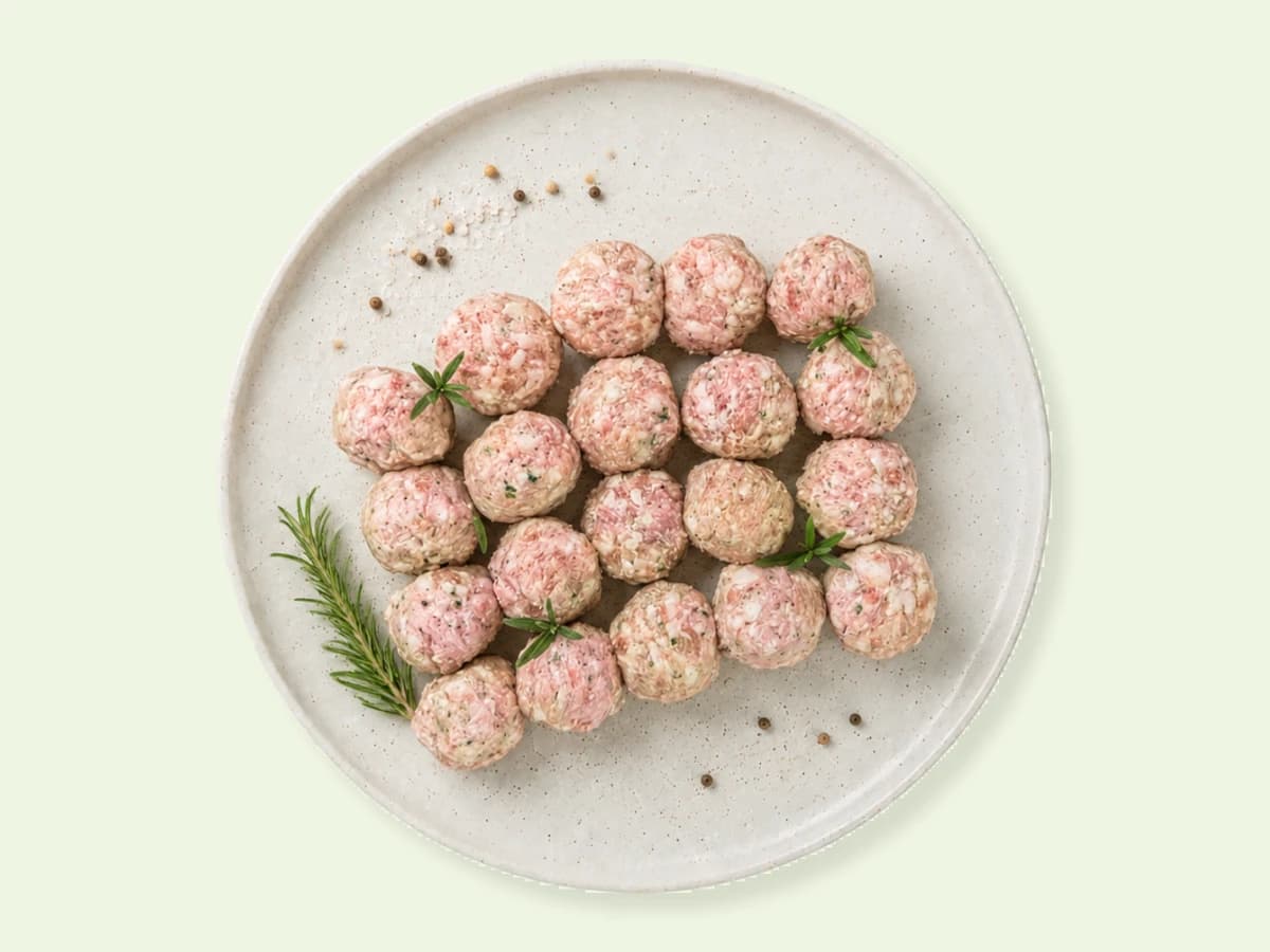 Free Range Pork Meatballs