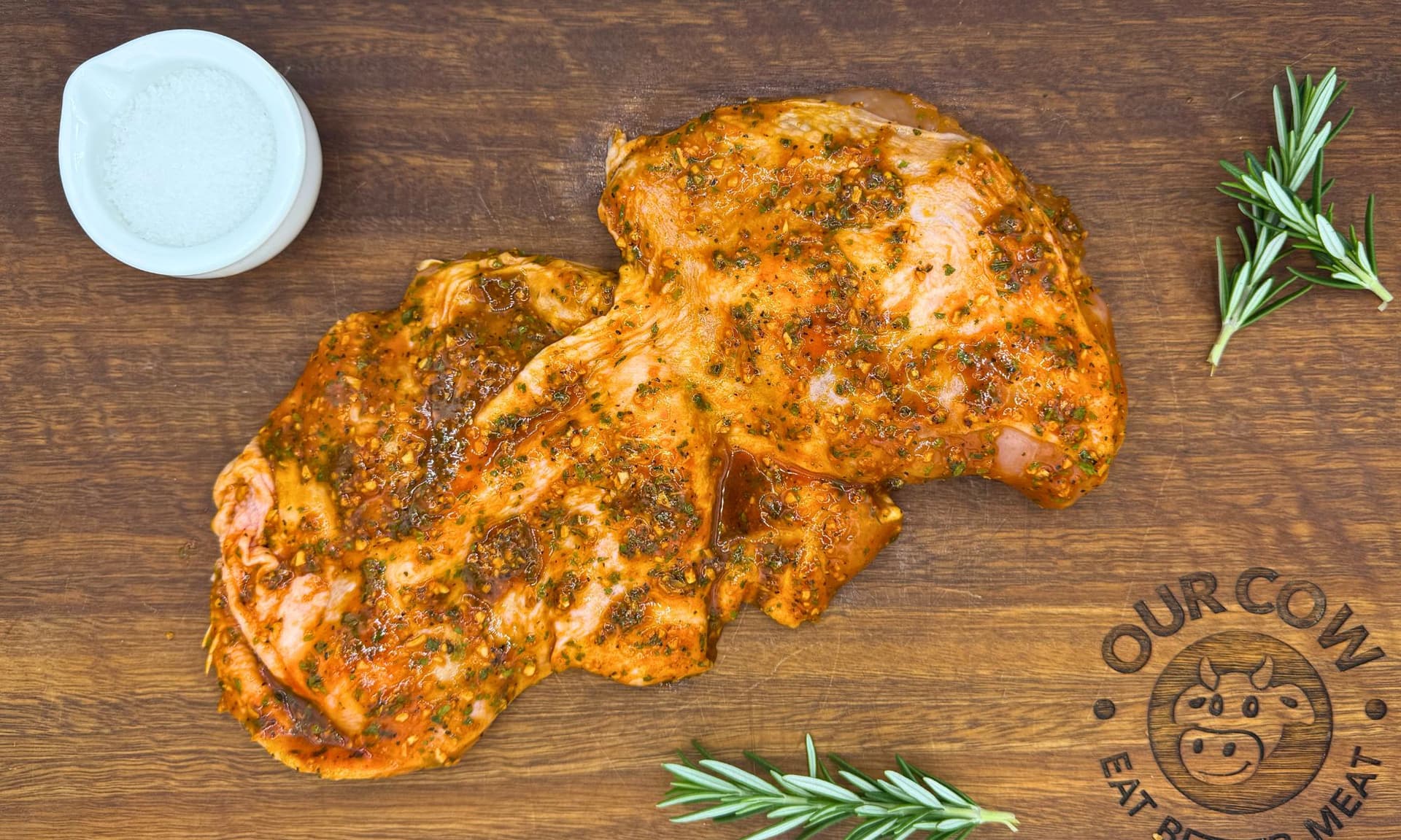 Free Range Lemon & Pepper Boneless Half Chicken