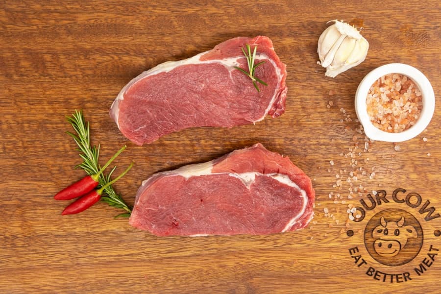 2 Grass Fed Rib Fillet Steaks
