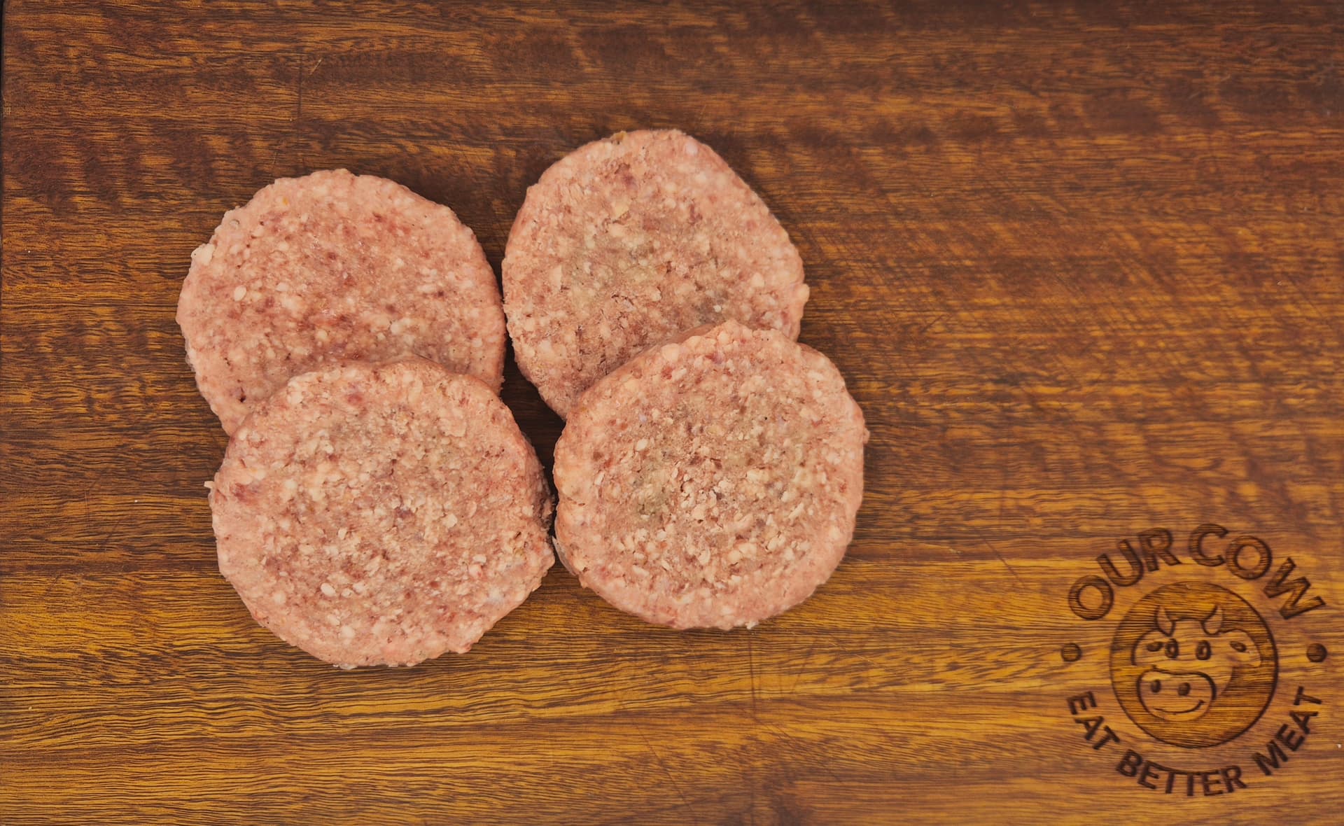 Grass Fed Beef & Bacon Burger Patties