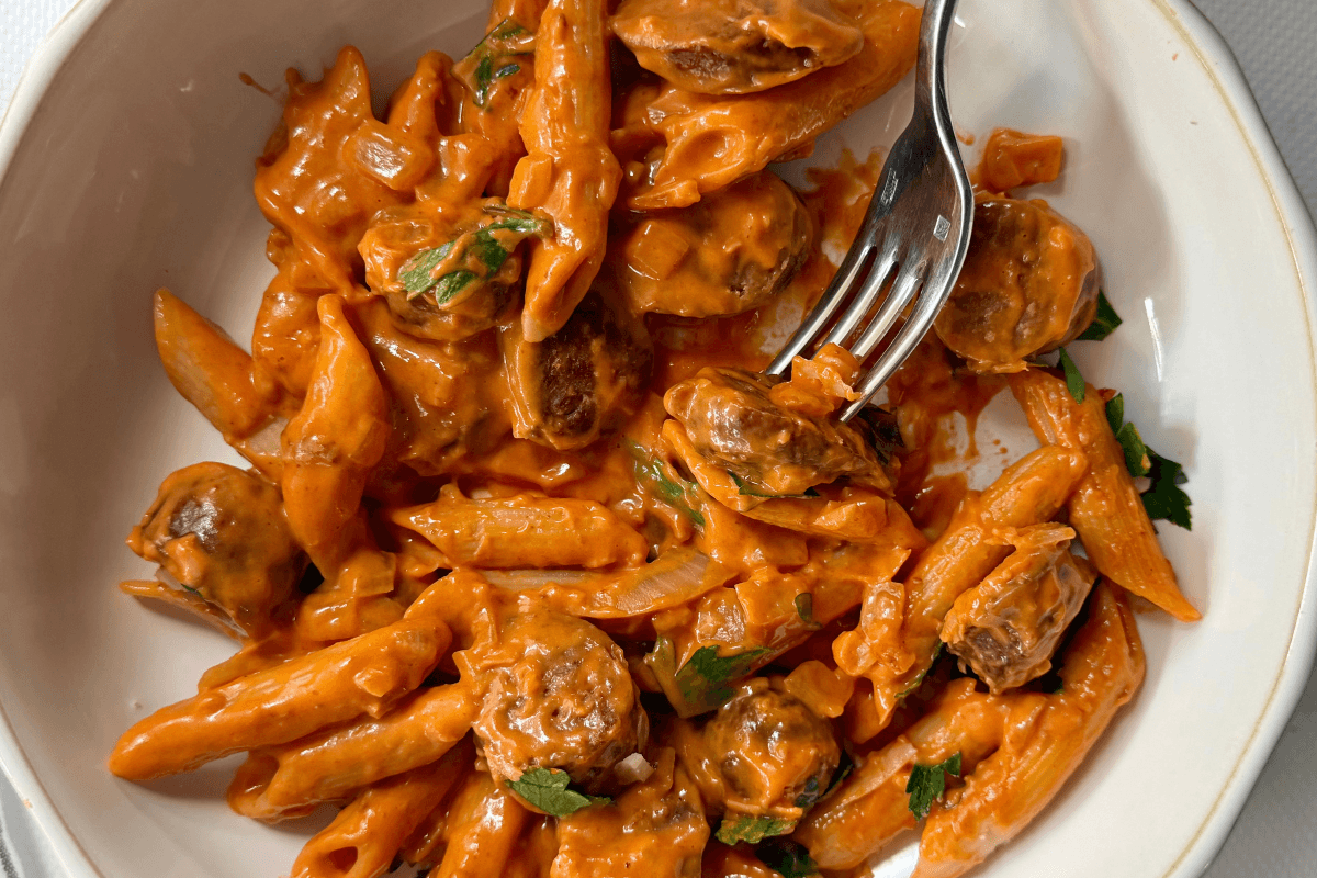Cheese Kransky Pasta