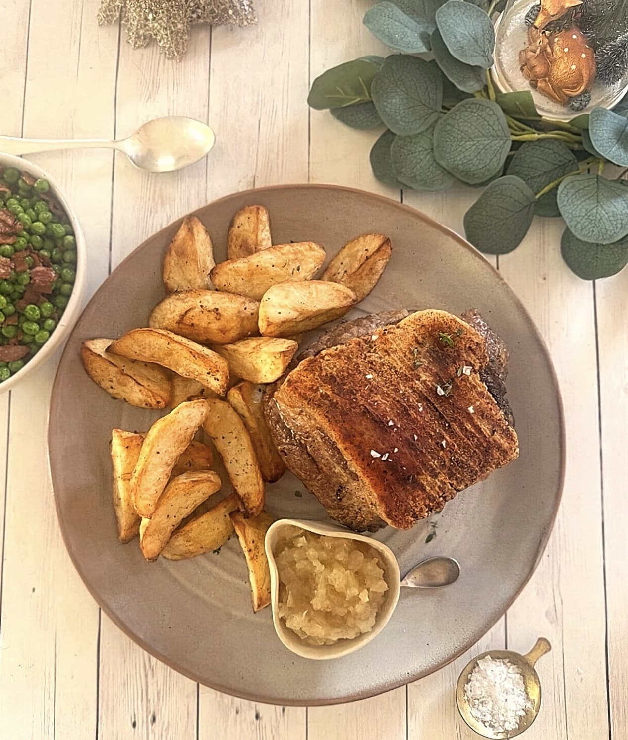 Crispy Crackling Pork Roast with Homemade Apple Sauce