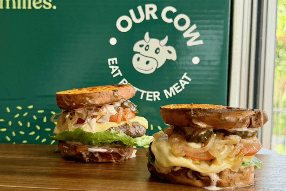 Beef Burgers on Sweet Potato Buns