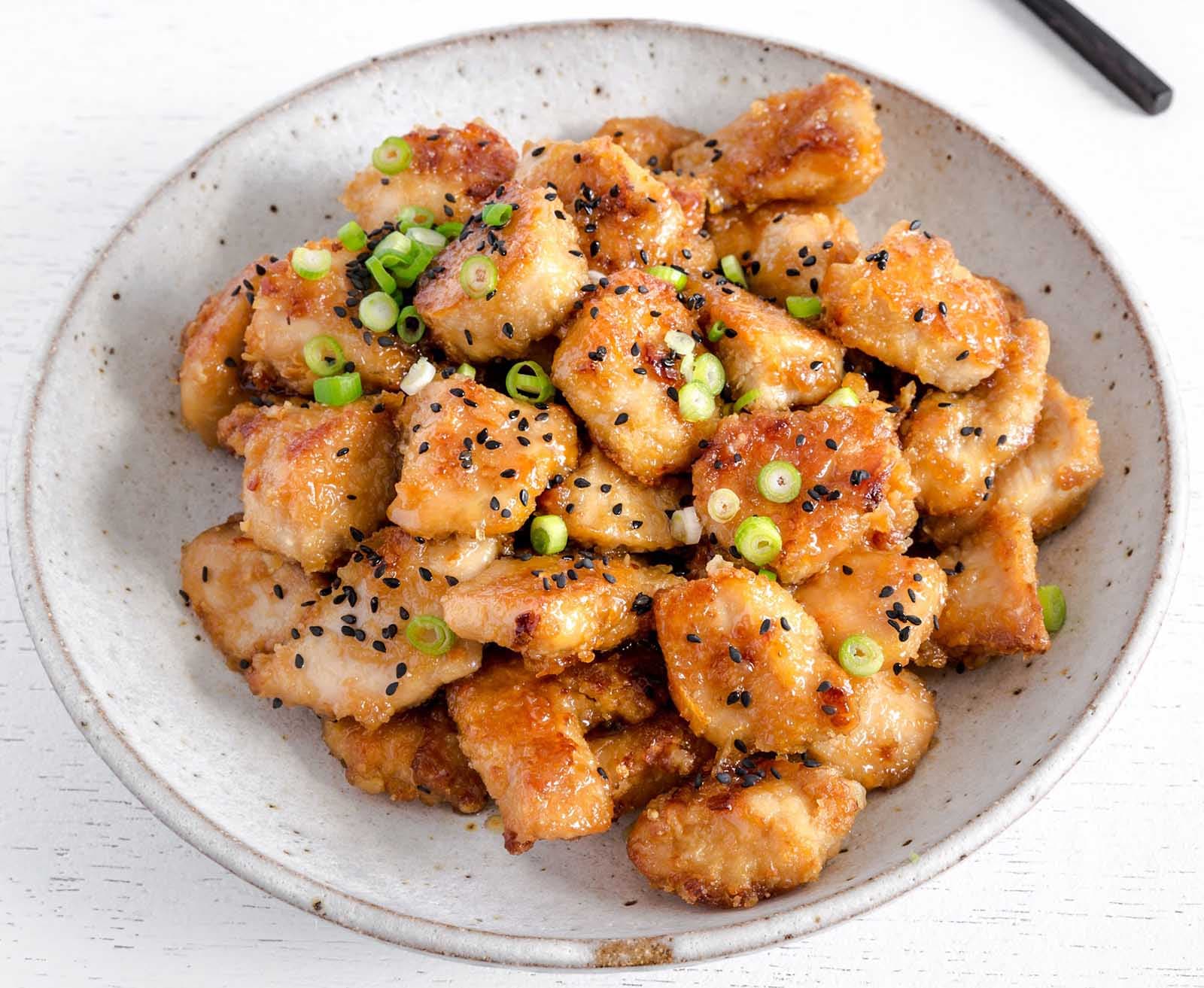 Healthier Honey Chicken