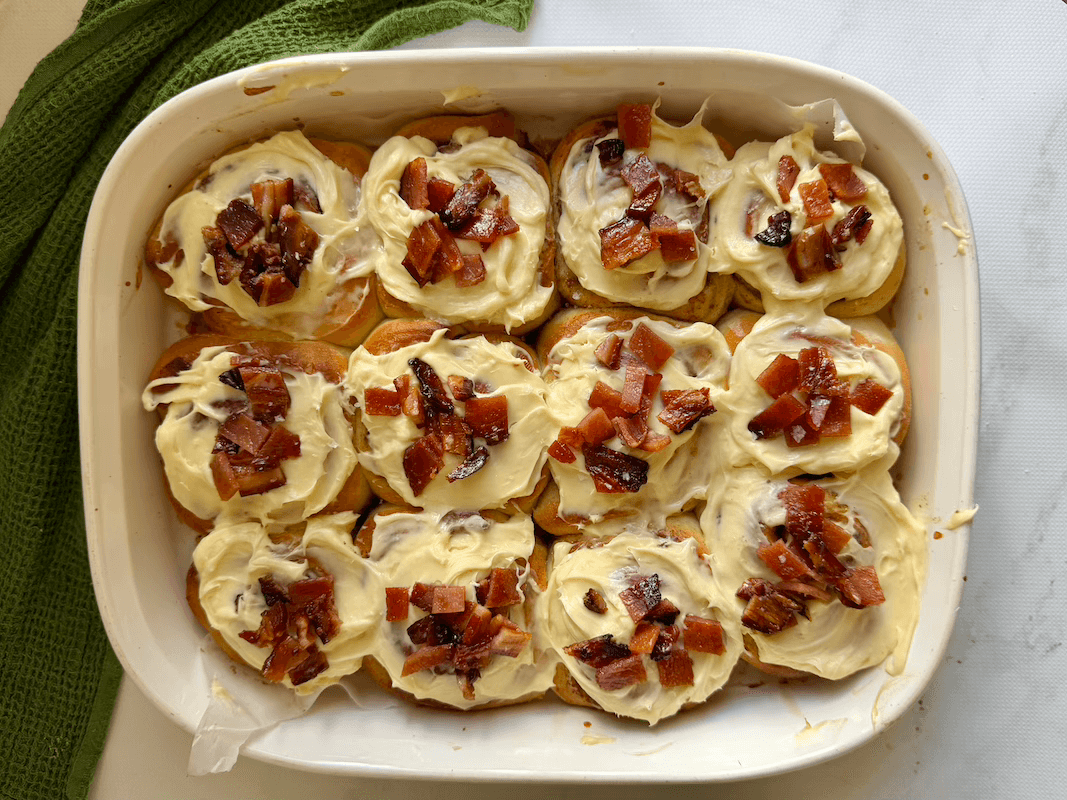 Maple Bacon Cinnamon Scrolls