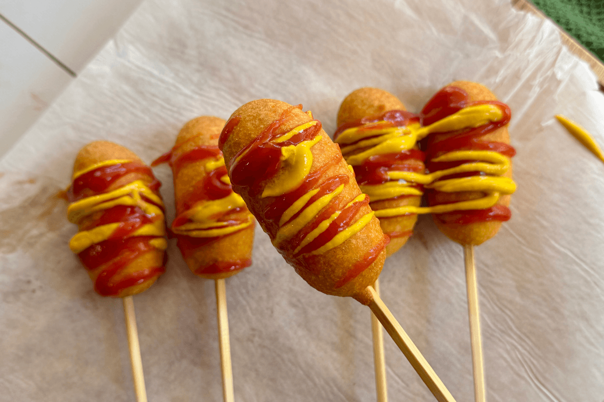 Homemade Dagwood Dogs