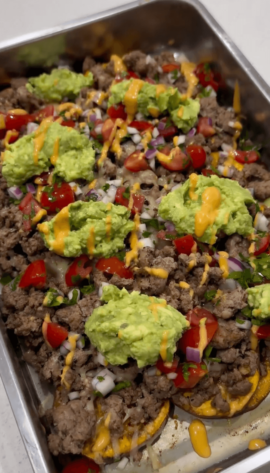 Sweet Potato Loaded Nachos