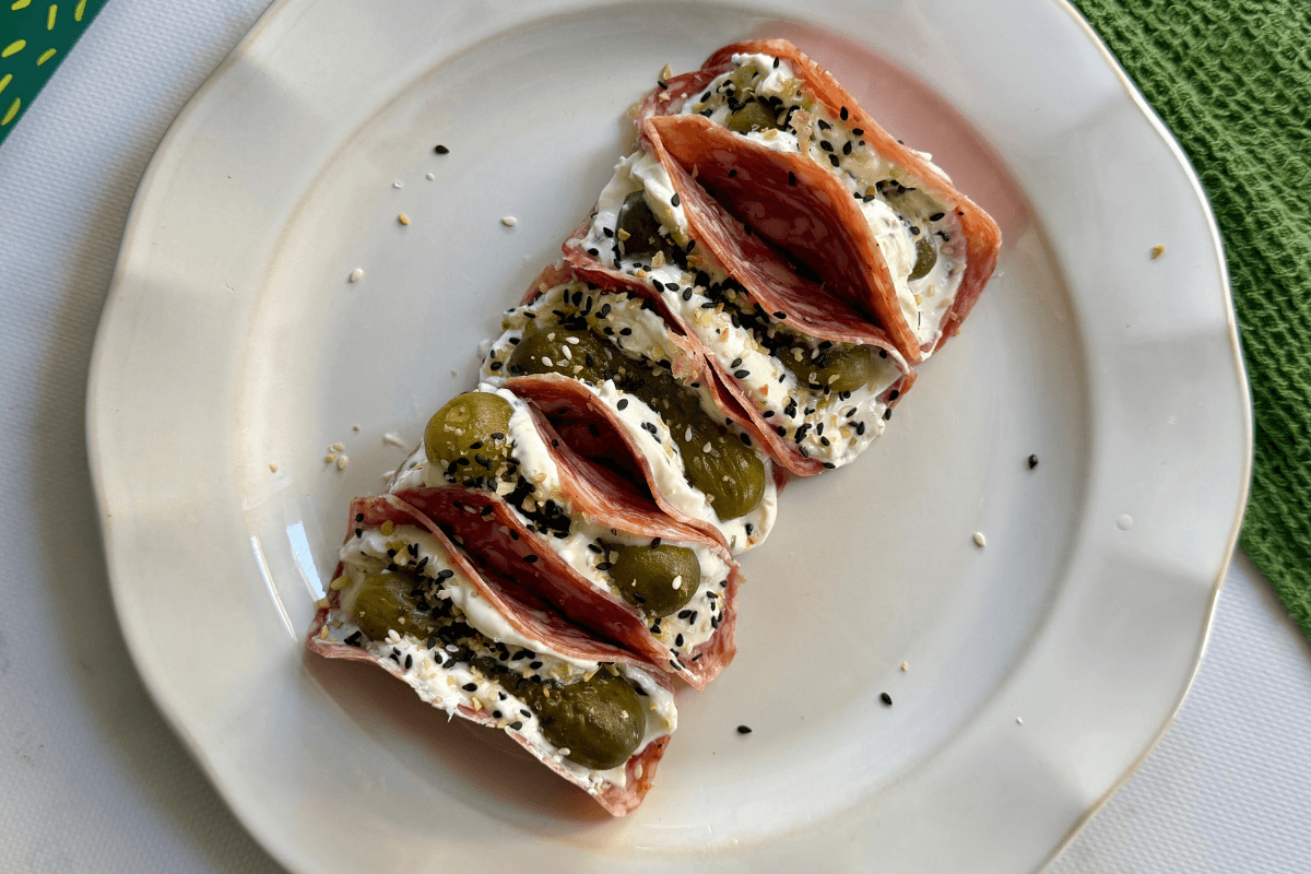 Pickle Salami Tacos