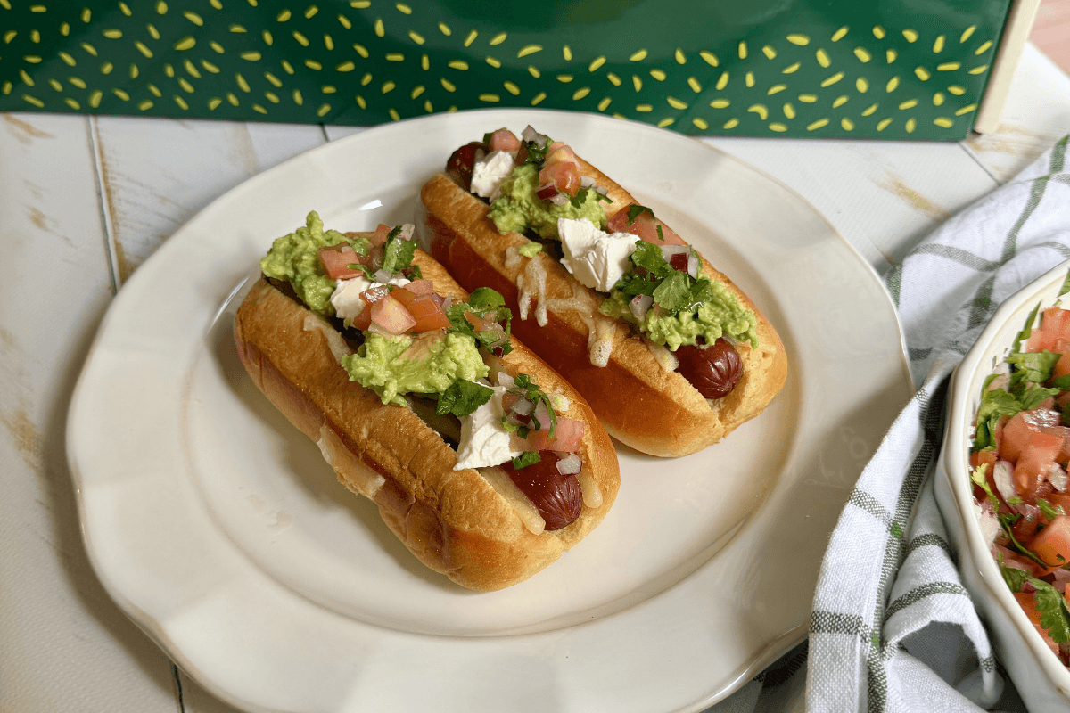 Mexican Loaded Hot Dogs