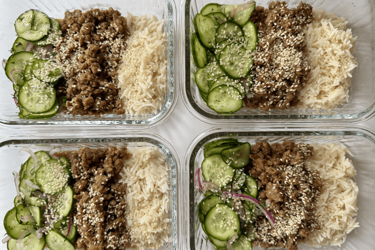 Honey Garlic Beef Bowls